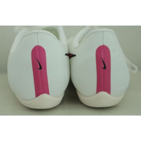 Nike DH5359-100 Men's Size 10.5 White/Pink Air Zoom Maxfly Track Spikes - Picture 4 of 11